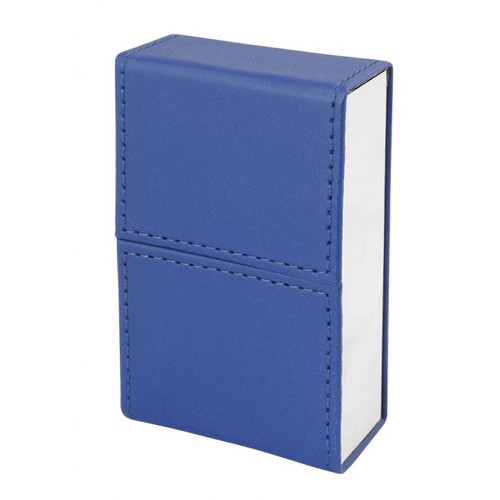 POCKET CIGARETTES CASE PU BLUE
