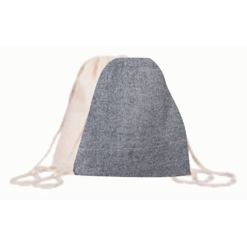 RECYCLE NATURAL COTTON DRAWSTRING BAG RECYCLE NATURAL COTTON DRAWSTRING BAG