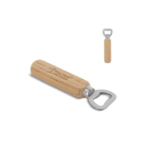 Abridor de botellas con mango de madera Abridor de botellas con mango de madera