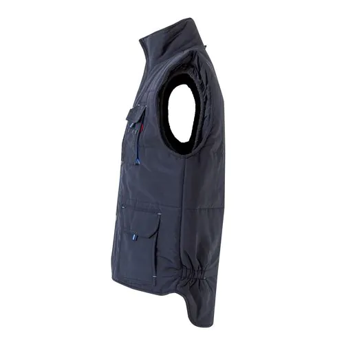 VL NERGAL. Padded vest, two-tone, multi-pocket (120g/m²), in polyester (100%) VL NERGAL. Padded vest, two-tone, multi-pocket (120g/m²), in polyester (100%)