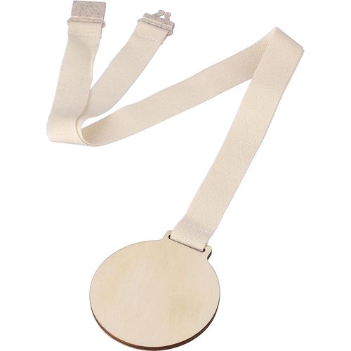 Basswood medal Koa Basswood medal Koa