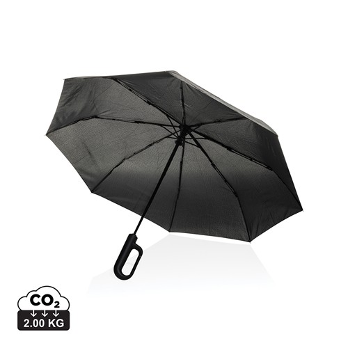 Parapluie 21'' avec mousqueton en rPET AWARE™ Yara Parapluie 21'' avec mousqueton en rPET AWARE™ Yara