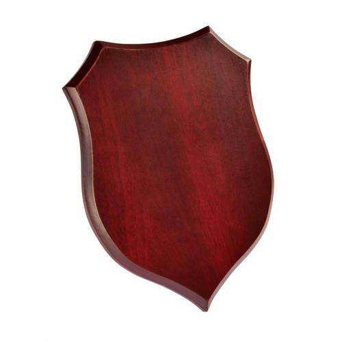 PLAQUE BOUCLIER ACAJOU 180x250x15 MM PLAQUE BOUCLIER ACAJOU 180x250x15 MM