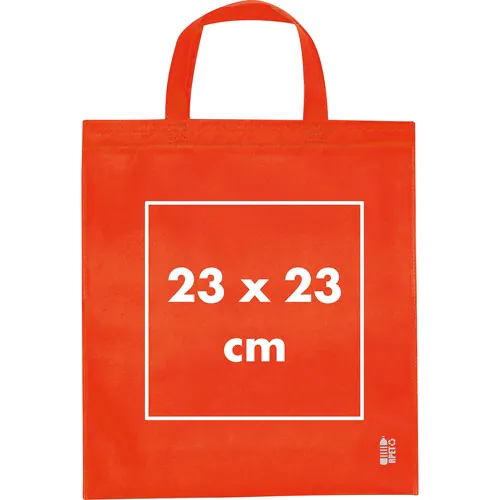 Bolsa de la compra fabricada en tejido no tejido reciclado