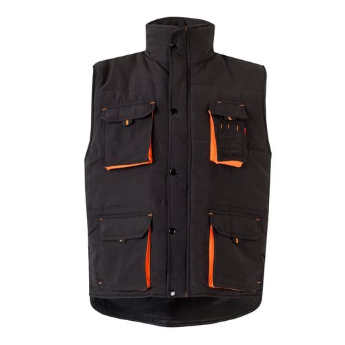VL NERGAL. Padded vest, two-tone, multi-pocket (120g/m²), in polyester (100%) VL NERGAL. Padded vest, two-tone, multi-pocket (120g/m²), in polyester (100%)