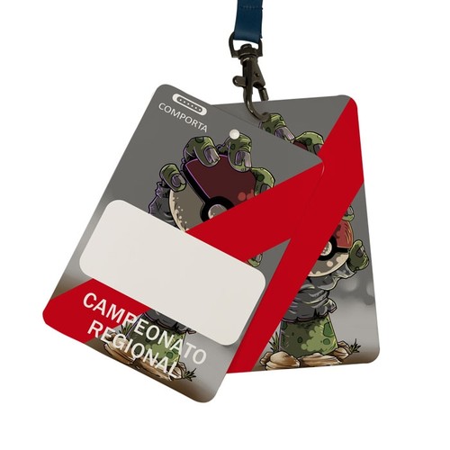 CREDENCIAL PP 10X7CM PERSONALIZABLE