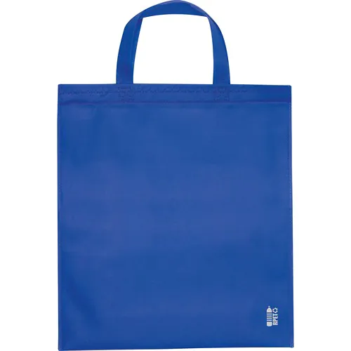 Shopping bag made of recycled non-woven