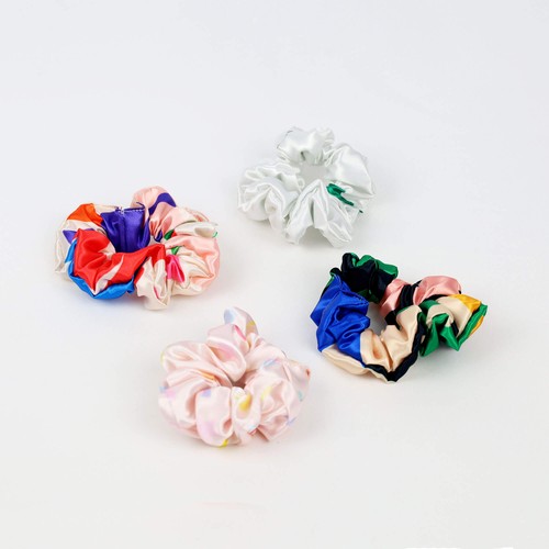 CUSTOMIZABLE SATIN HAIR ELASTIC