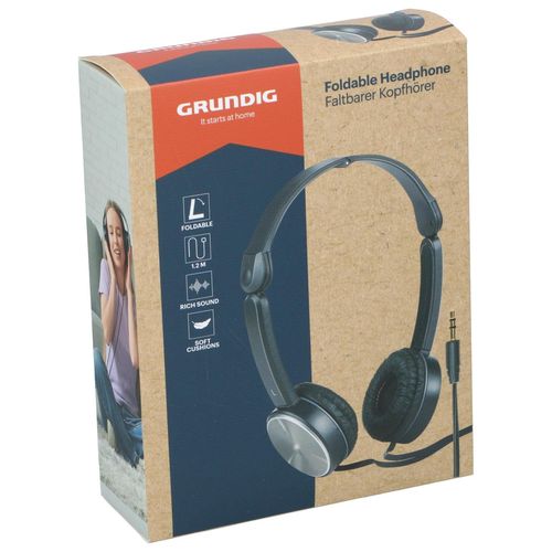 GRUNDIG Foldable Headphone AUX 147x13x5cm GRUNDIG Foldable Headphone AUX 147x13x5cm