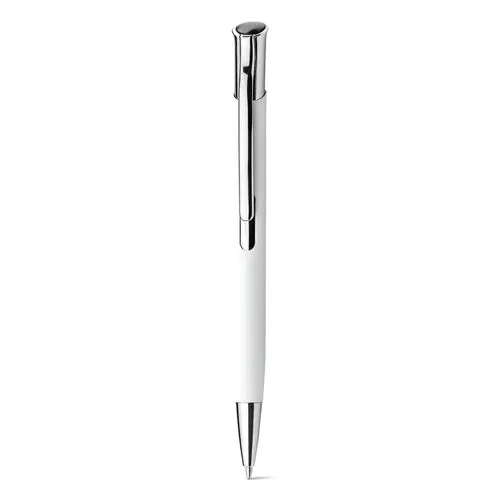 OLAF SOFT. Aluminium balpen met rubberen afwerking