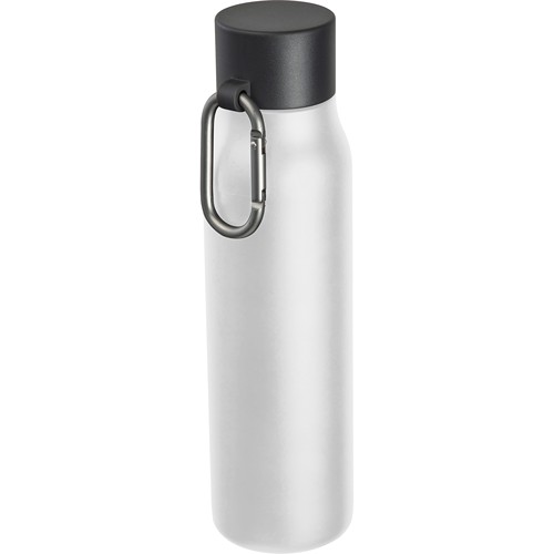 Drinking bottle with carabiner, 600ml Drinking bottle with carabiner, 600ml