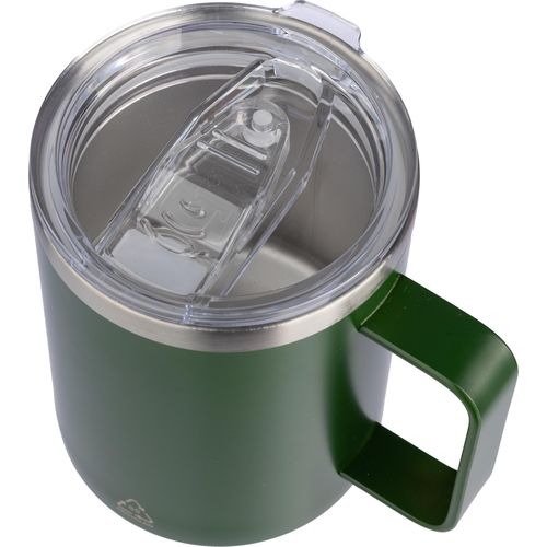 Gerecycled roestvrijstalen dubbelwandige to go mok (300 ml) Renate