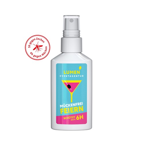 Insect Repellent Spray (sensitive), 50 ml spray, Body Label