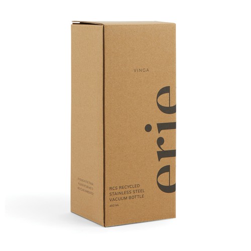 VINGA Erie RCS steel vacuum bottle 450 ML VINGA Erie RCS steel vacuum bottle 450 ML