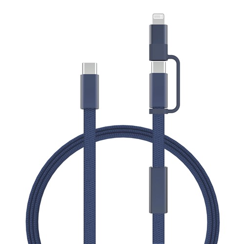 Arc RCS 60W 120 cm 2-in-1 fast charging cable Arc RCS 60W 120 cm 2-in-1 fast charging cable