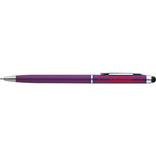 Penna in plastica con funzione touch KIMBERLY Penna in plastica con funzione touch KIMBERLY