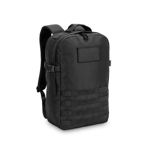 EDINBURGH BPACK. Mochila de estilo militar en poliéster reciclado 600D, alta densidad y forro en poliéster reciclado 210D 17'3’ EDINBURGH BPACK. Mochila de estilo militar en poliéster reciclado 600D, alta densidad y forro en poliéster reciclado 210D 17'3’