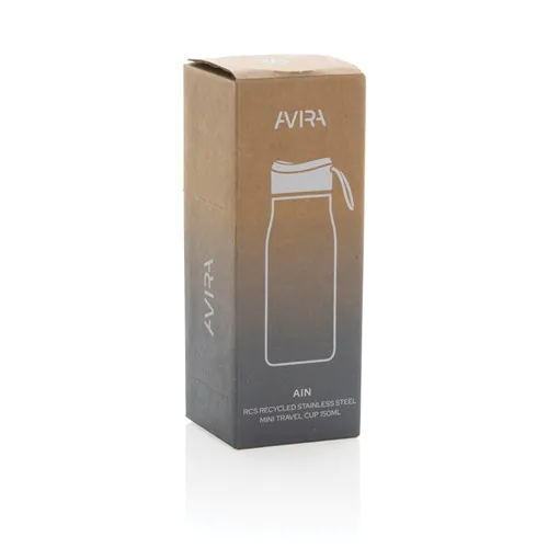 Mini bouteille de voyage 150ml en acier RCS Avira Ain Mini bouteille de voyage 150ml en acier RCS Avira Ain