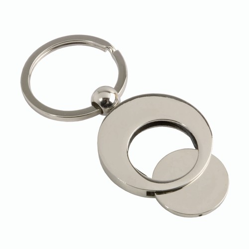 sleutelhanger met winkelmuntje