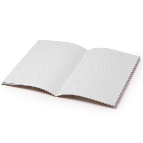 A5 softcover notebook. Comprised of 32 lined sheet Ambròsio A5 softcover notebook. Comprised of 32 lined sheet Ambròsio