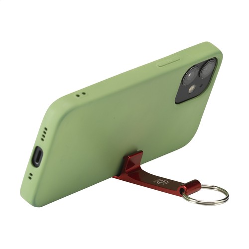 Alu Opener Phone Stand GRS Recycled keyring Alu Opener Phone Stand GRS Recycled keyring