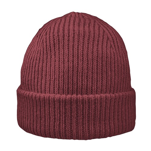 Luxury fine rib beanie