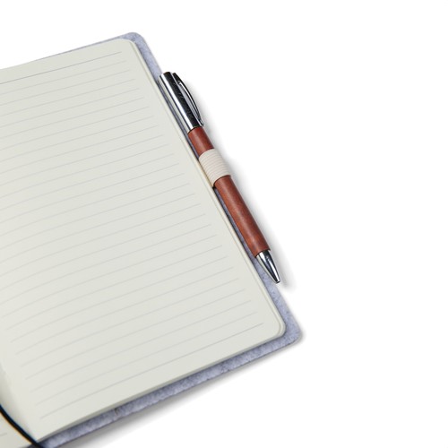 VINGA Albon GRS gerecycled vilt notitieboek