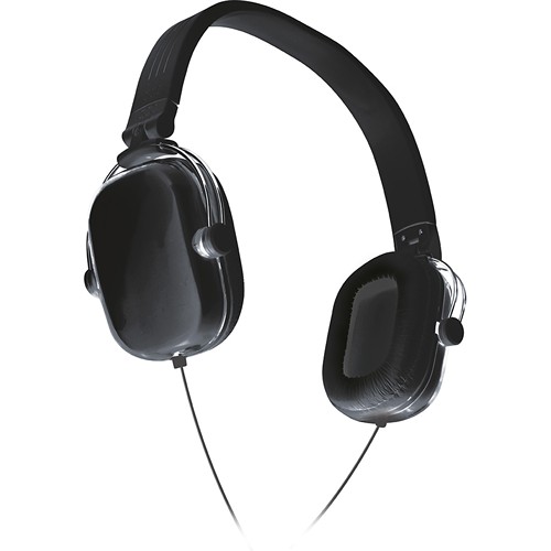 CASQUE STEREO EN PLASTIQUE ET MÉTAL