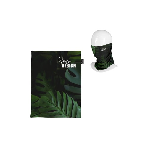 Multifunctional scarf R-PET sublimation