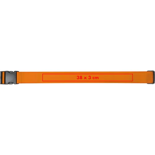 Adjustable luggage strap