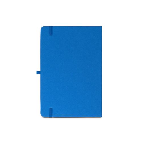 ANNE. Cahier A5 en polyester recyclé (100% rPET) avec pages lignées