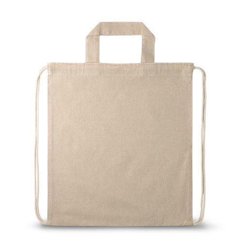 RISSANI. Worek zawierający bawełnę z recyklingu (70%) i poliester (30% rPET) (140 g/m²) RISSANI. Worek zawierający bawełnę z recyklingu (70%) i poliester (30% rPET) (140 g/m²)