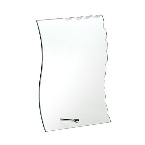 GLASS  W/BUILT IN STAND 92X120 TH=4 mm