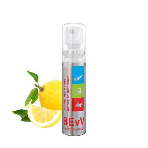 Hand Cleansing Spray, 20 ml, No Label Look (Alu Look)