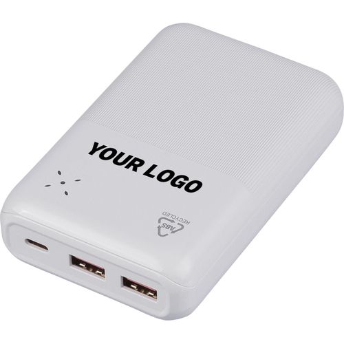 Recycled ABS powerbank Rayen Recycled ABS powerbank Rayen