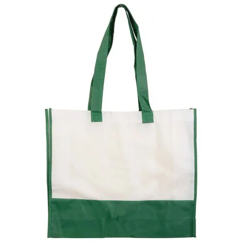 Bolsa bicolor de tejido sin tejer