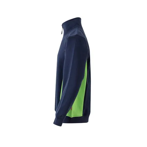 VL SVAROG. Sweat bicolore en éponge (260g/m²), en polyester (65%) et coton (35%)