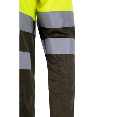 VL VULCAN LARGE. Polo bicolore (160g/m²) à manches longues, en polyester (100%) VL VULCAN LARGE. Polo bicolore (160g/m²) à manches longues, en polyester (100%)