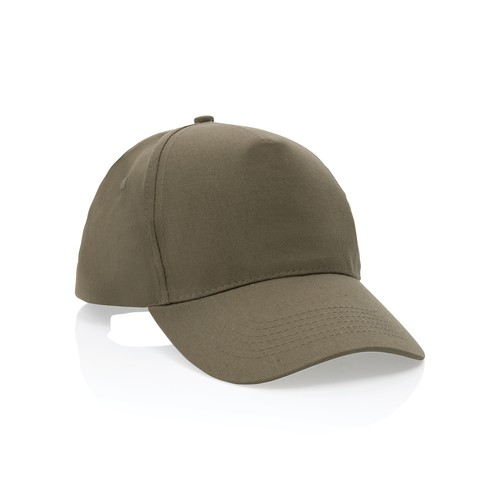 Casquette 5 panneaux en coton recyclé 190gr IMPACT Casquette 5 panneaux en coton recyclé 190gr IMPACT