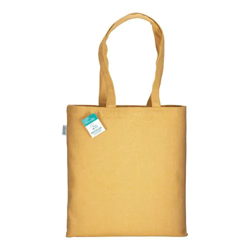 Tote bag en coton recyclé 280 g/m2, anses longues Tote bag en coton recyclé 280 g/m2, anses longues