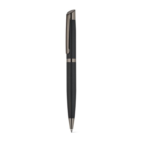 KINGSLEY. Ensemble composé d'un stylo à bille et d'un stylo roller en aluminium, avec encre bleue Dokumental