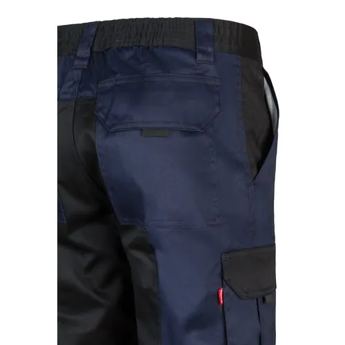 VL NJORD. Two-tone multi-pocket twill trousers (240 g/m²), in cotton (35%) and polyester (65%) VL NJORD. Two-tone multi-pocket twill trousers (240 g/m²), in cotton (35%) and polyester (65%)