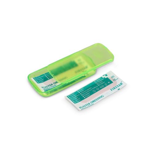 Plaster box with 5 PE plasters (56 × 18 mm) Plaster box with 5 PE plasters (56 × 18 mm)