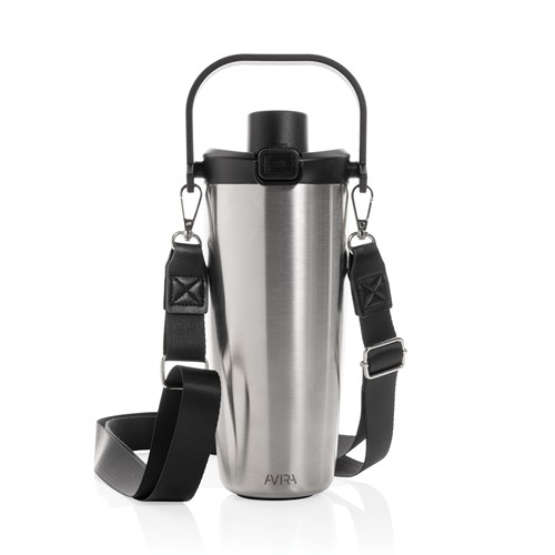 Avira Ayala RCS re-steel duosip lockable crossbody tumbler
