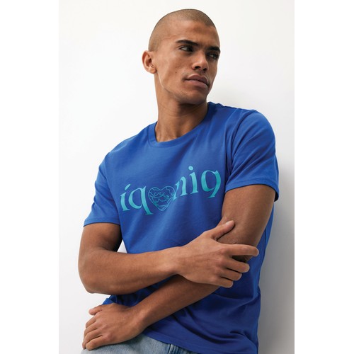Camiseta IQONIQ Brett de algodón reciclado