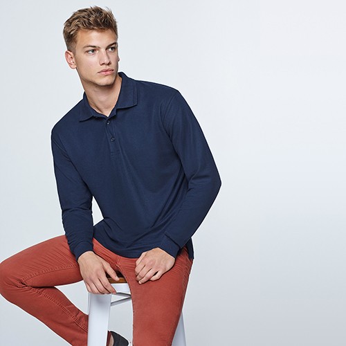 Long-sleeve polo shirt CARPE Long-sleeve polo shirt CARPE