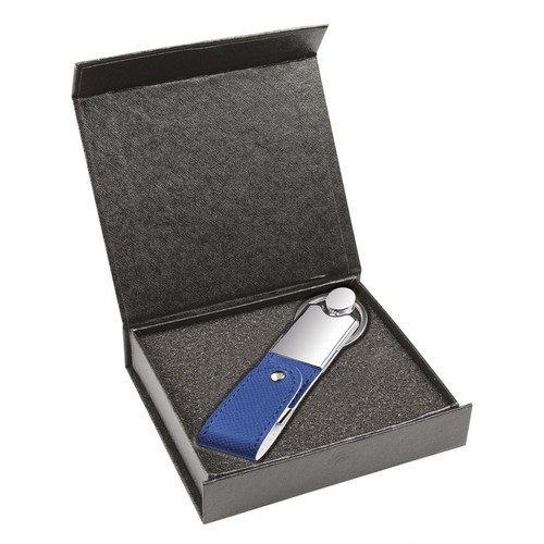 USB LEATHER BLUE