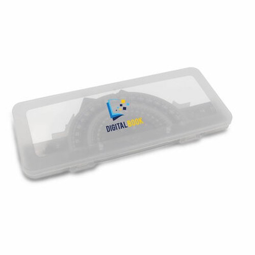 School set, ruler, 2 set squares and protractor | Kaulana