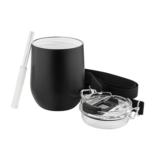 Mug isotherme Metmaxx® « Enjoy2Go », noir