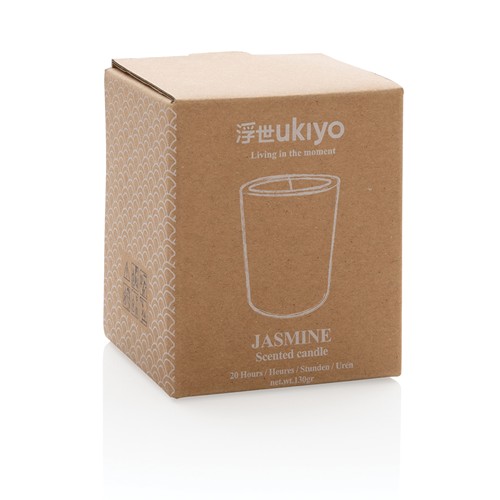 Bougie parfumée dans un verre Ukiyo Bougie parfumée dans un verre Ukiyo
